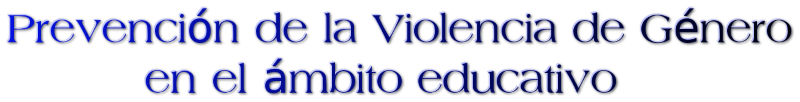 Prevencion violencia genero